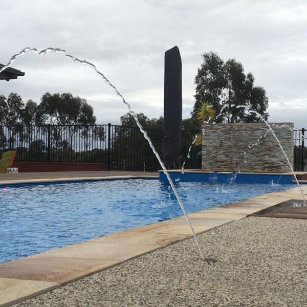 Platinum 11 fibreglass swimming pool in Batesford